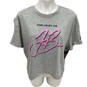 Fubu Junior Top Size XXL 19 Sport Logo Graphic T Shirt Womens Short Sleeve